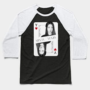 Yunjin Le Sserafim Card Baseball T-Shirt